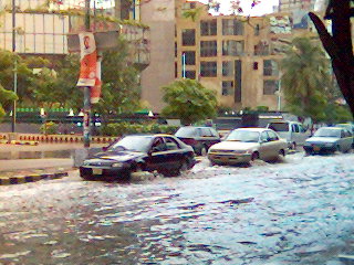 Rain in Karachi