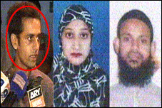Syed Faraz, Sarwat hussain and his wife gave heroine to family going for Umrah