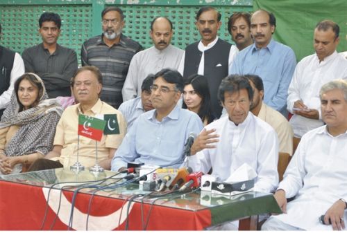 Asad Umar former Engro CEO joins PTI