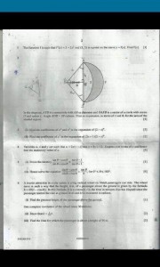CIE leaked maths paper